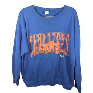 Vintage Logo 7 NBA Cleveland Cavaliers Crewneck sweater mens XL